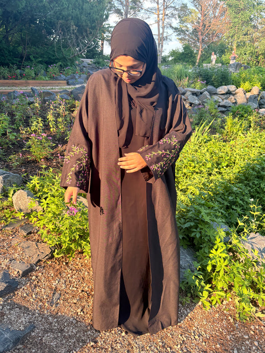 Warda Open Abaya