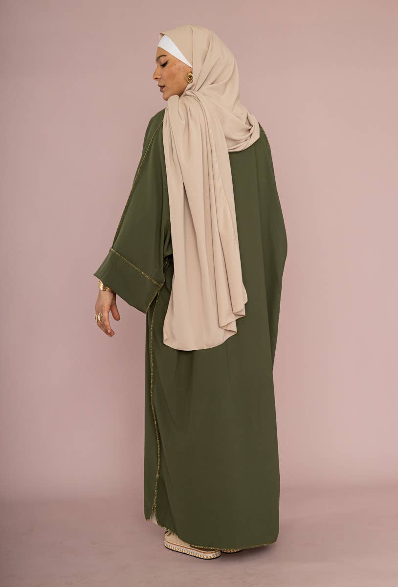 Hani Open Abaya w/ Belt