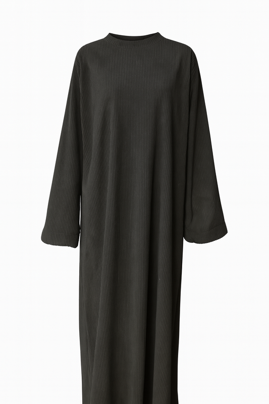 Batoul Ribbed Abaya