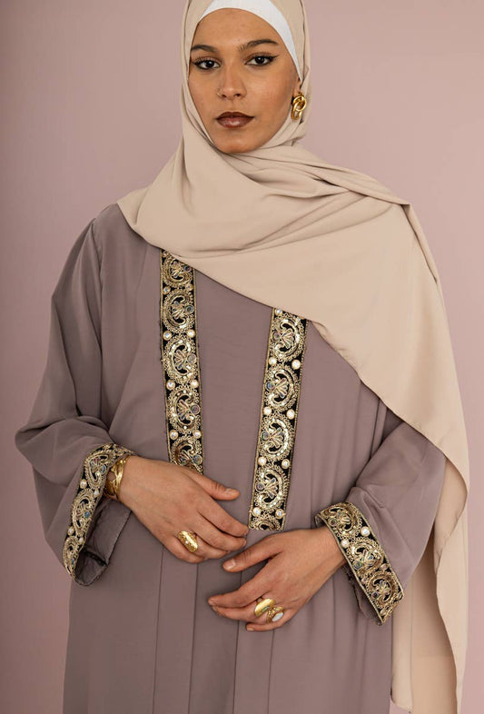 Fabeiha 2pcs Abaya Set