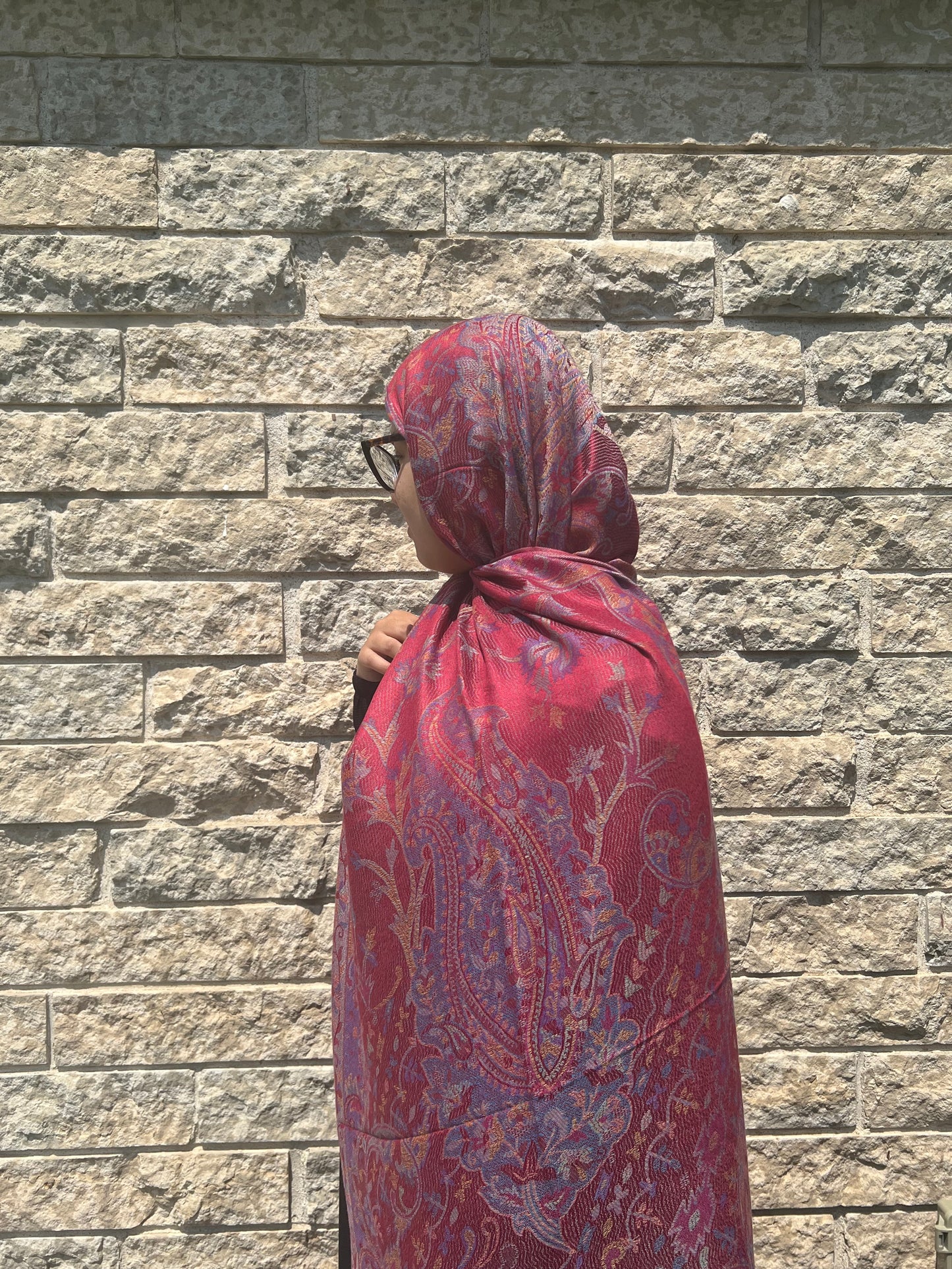 Pashmina Hijab-Red