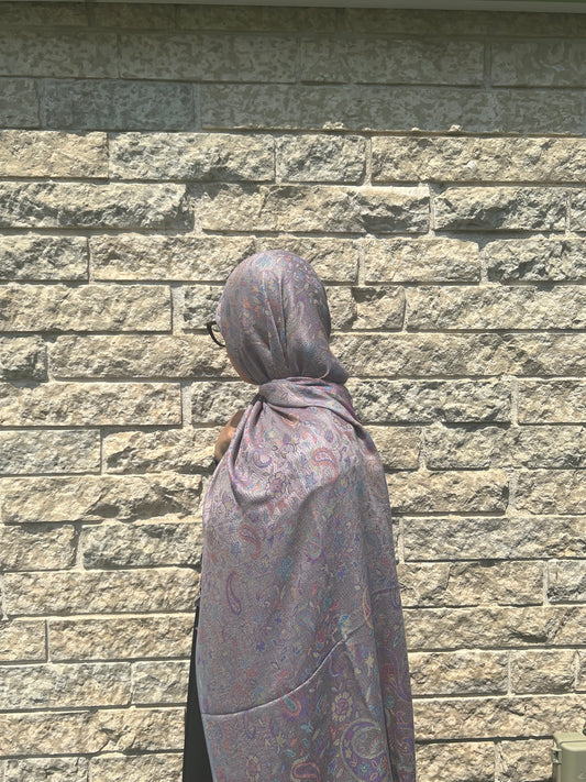 Pashmina Hijab-Purple