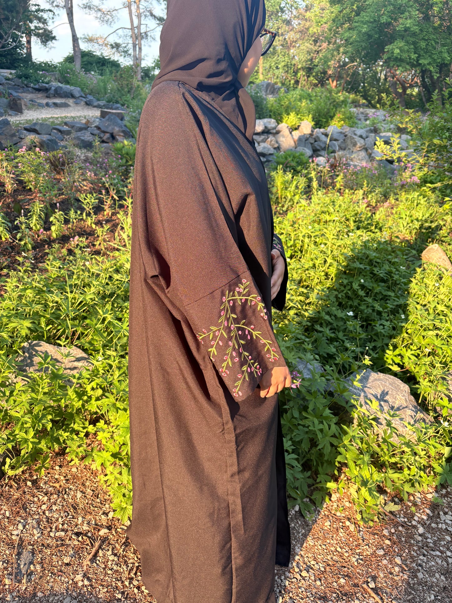 Warda Open Abaya