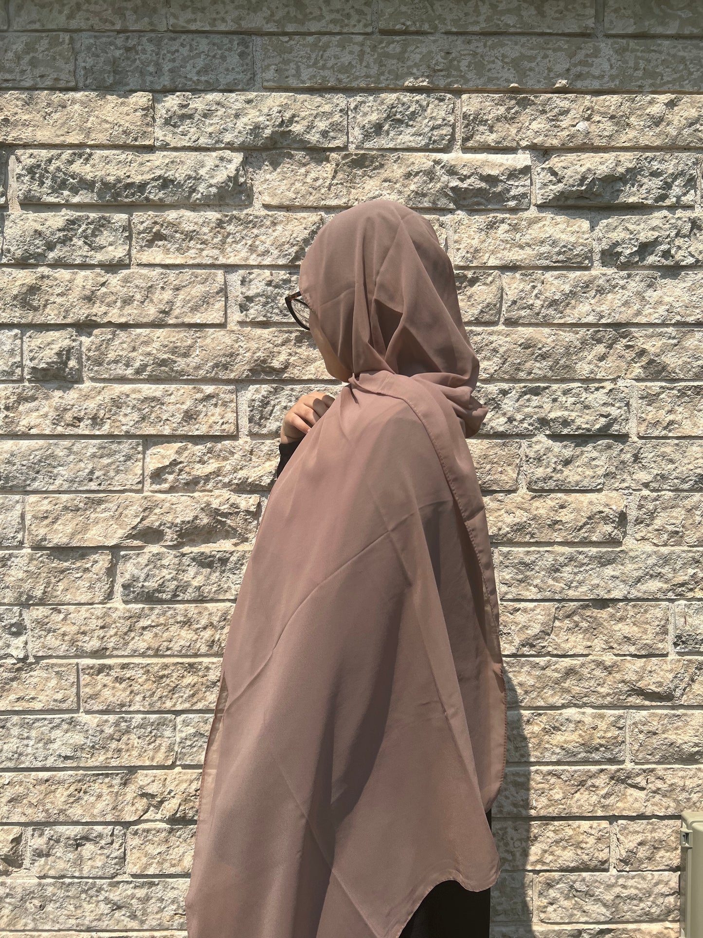 Chiffon Hijab-Mocha