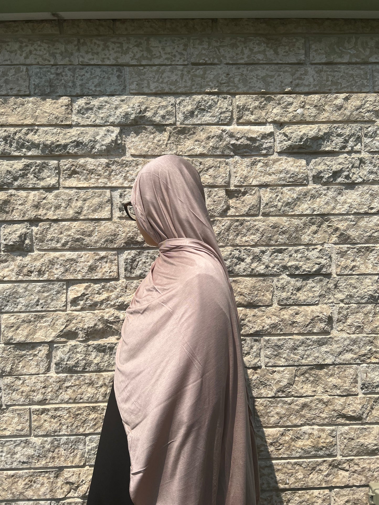 Jersey Hijab-Beige