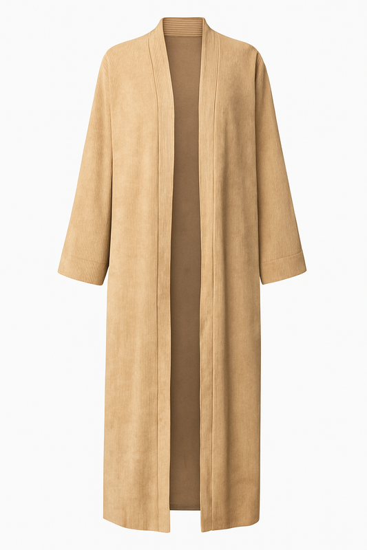 Safa Open Ribbed Abaya