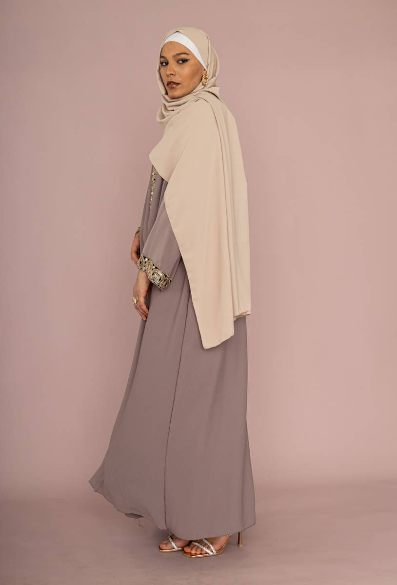 Fabeiha 2pcs Abaya Set