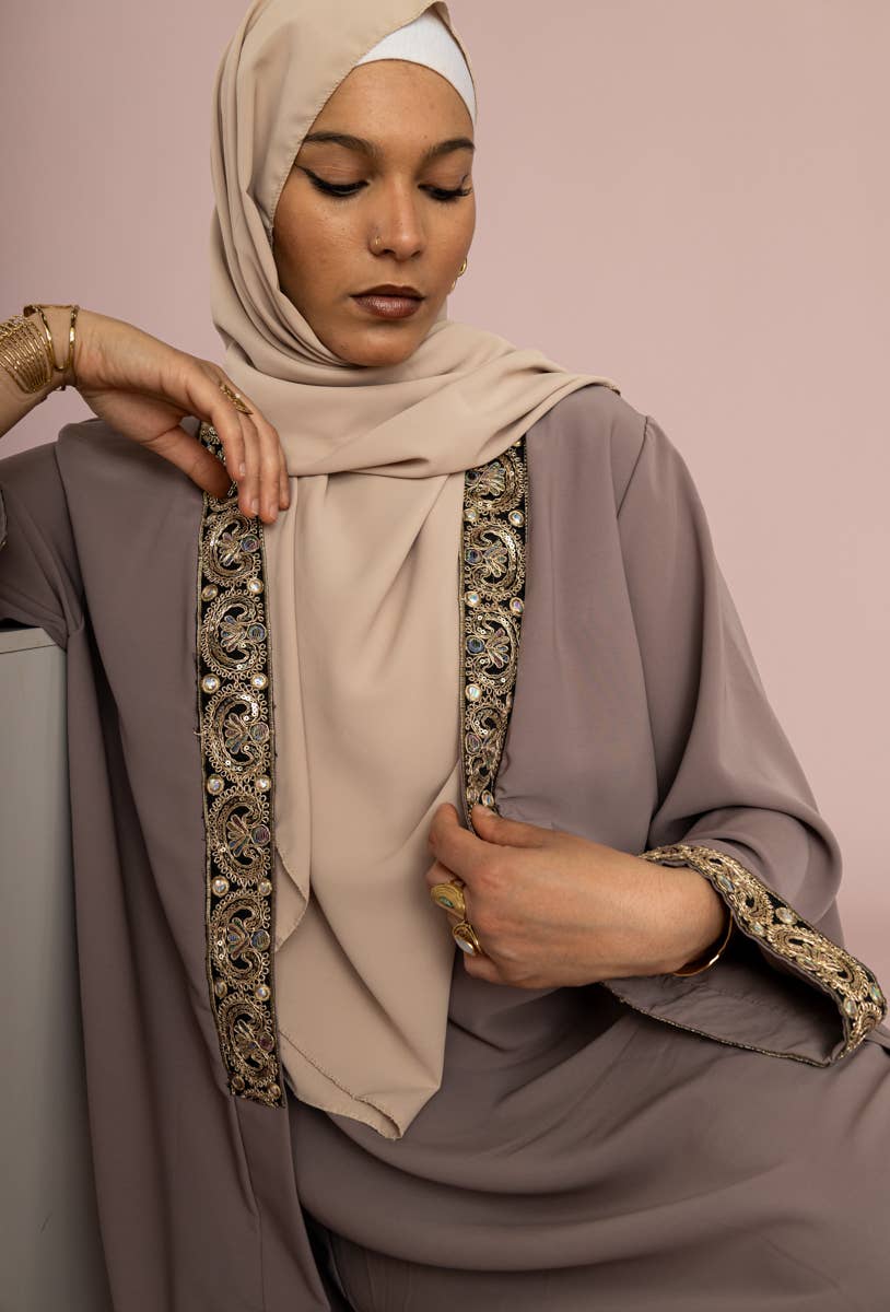 Fabeiha 2pcs Abaya Set