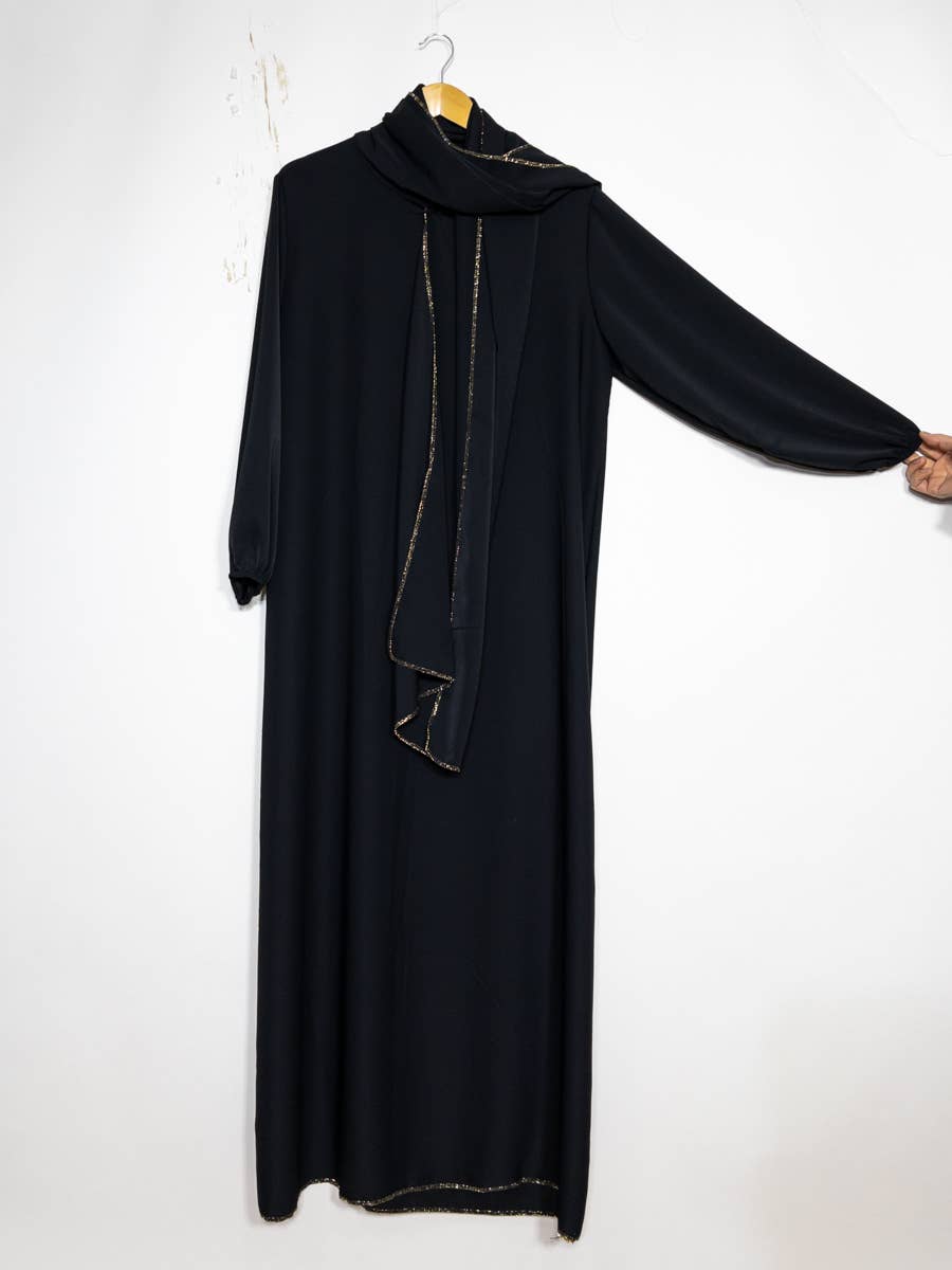 Zaina Abaya w/ Attached Hijab