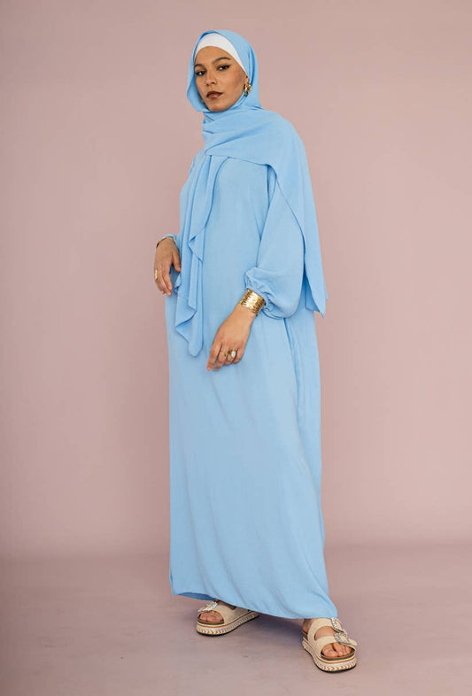 Hanin Abaya w/ Attached Hijab