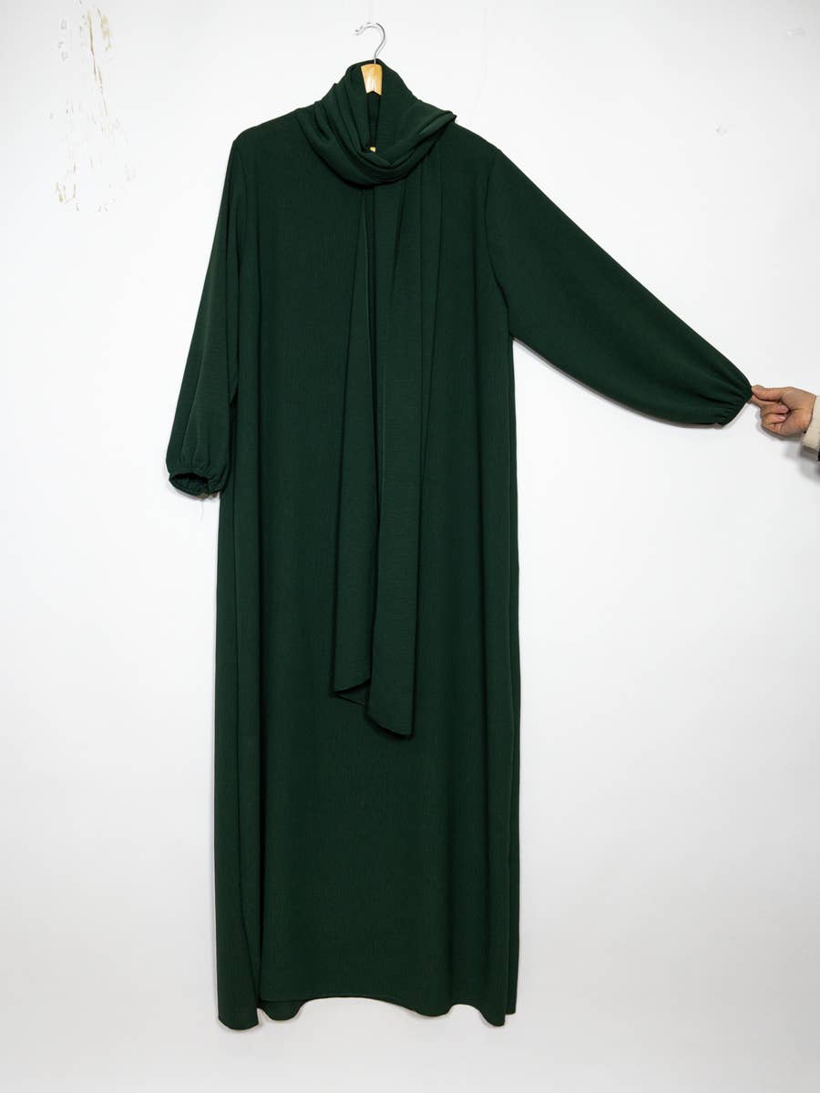 Hanin Abaya w/ Attached Hijab