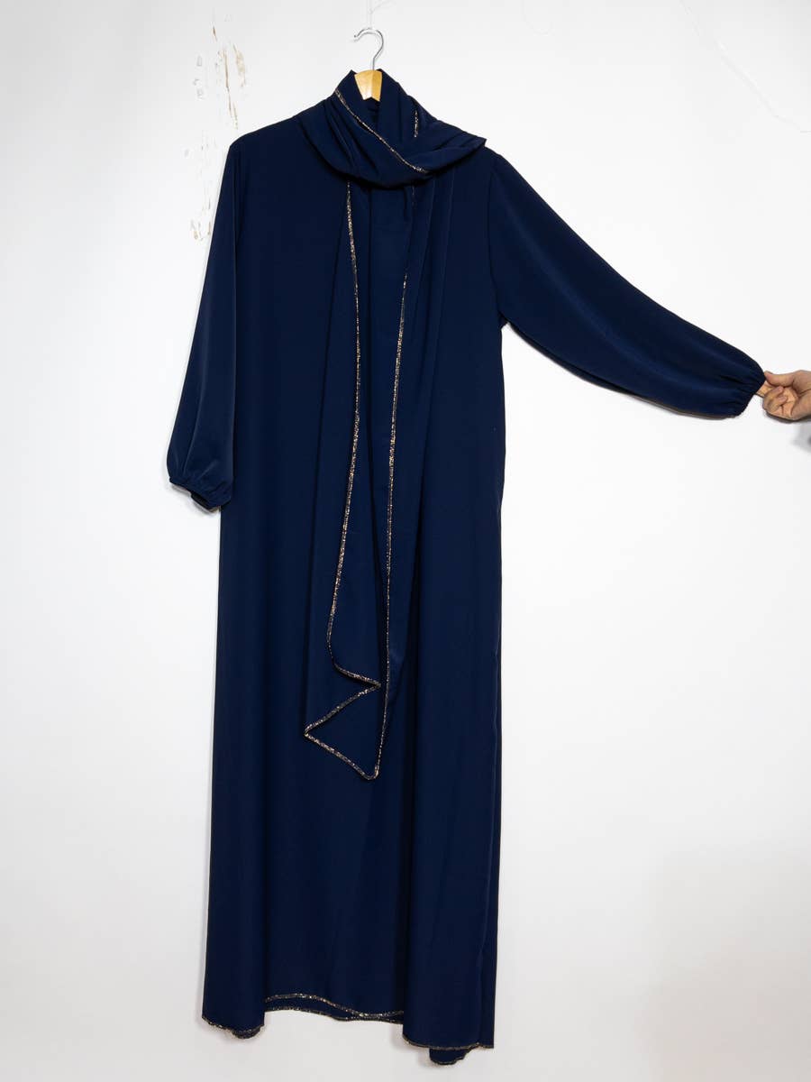 Zaina Abaya w/ Attached Hijab