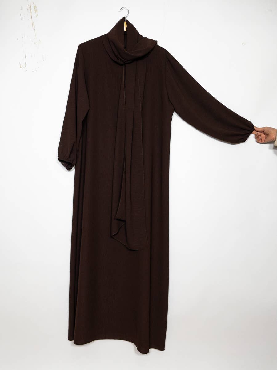 Hanin Abaya w/ Attached Hijab