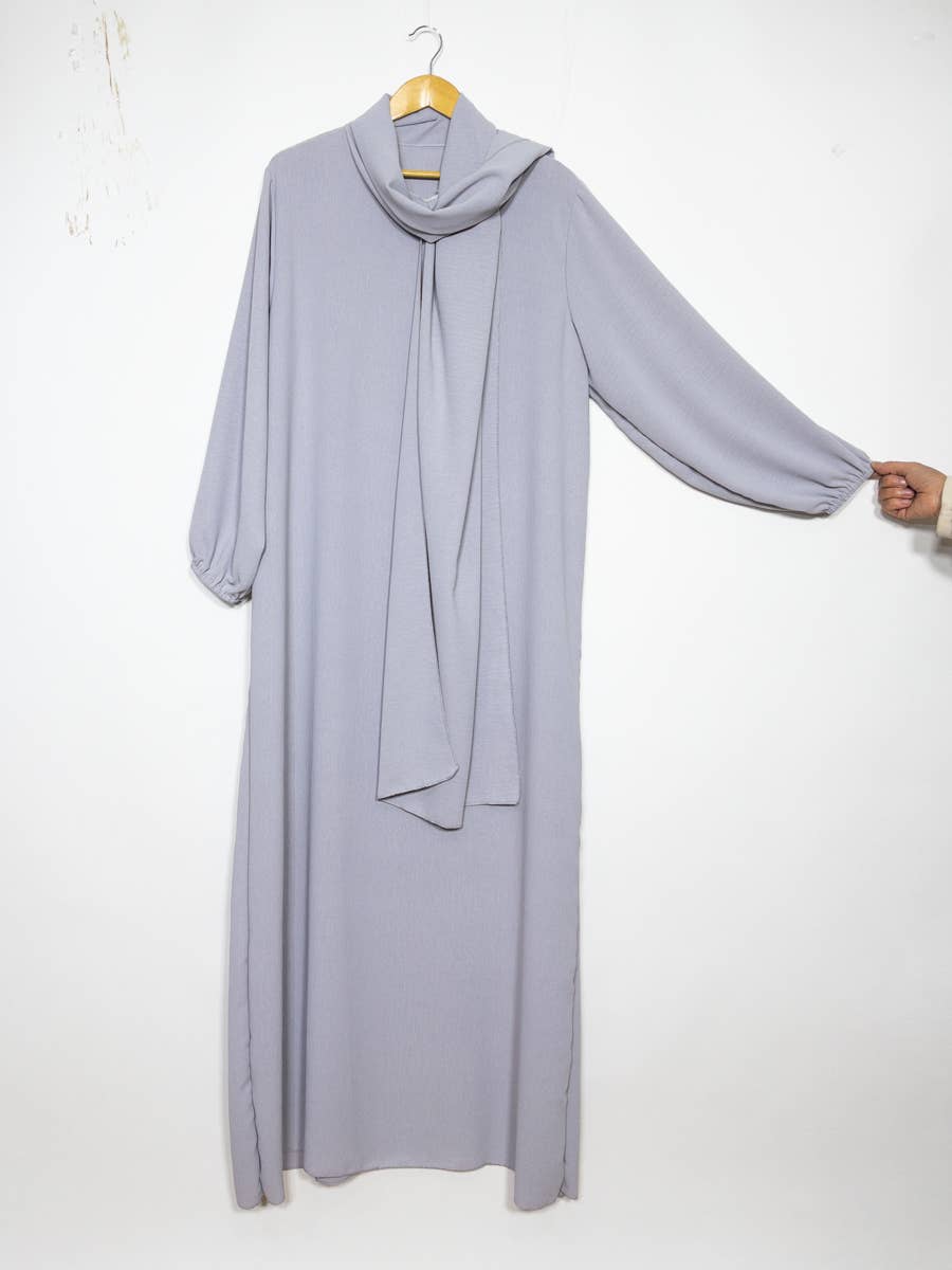 Hanin Abaya w/ Attached Hijab